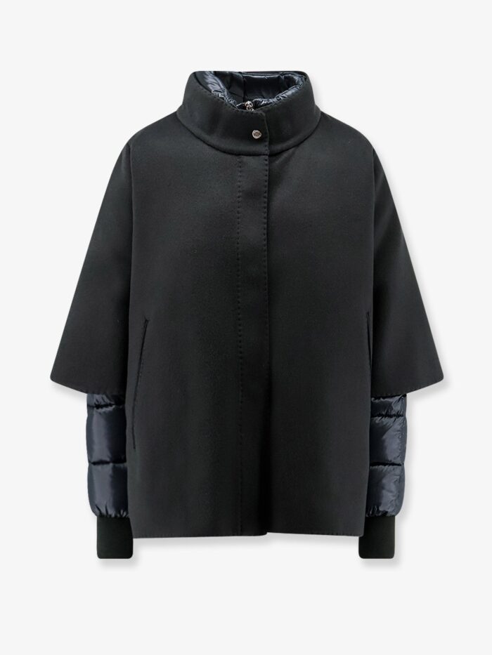 moorer resia cwr down jacket with removable cape Moorer Resia-Cwr Down Jacket With Removable Cape