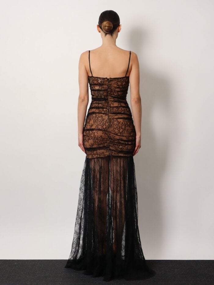 RETROFETE Aliza Lace Long Dress