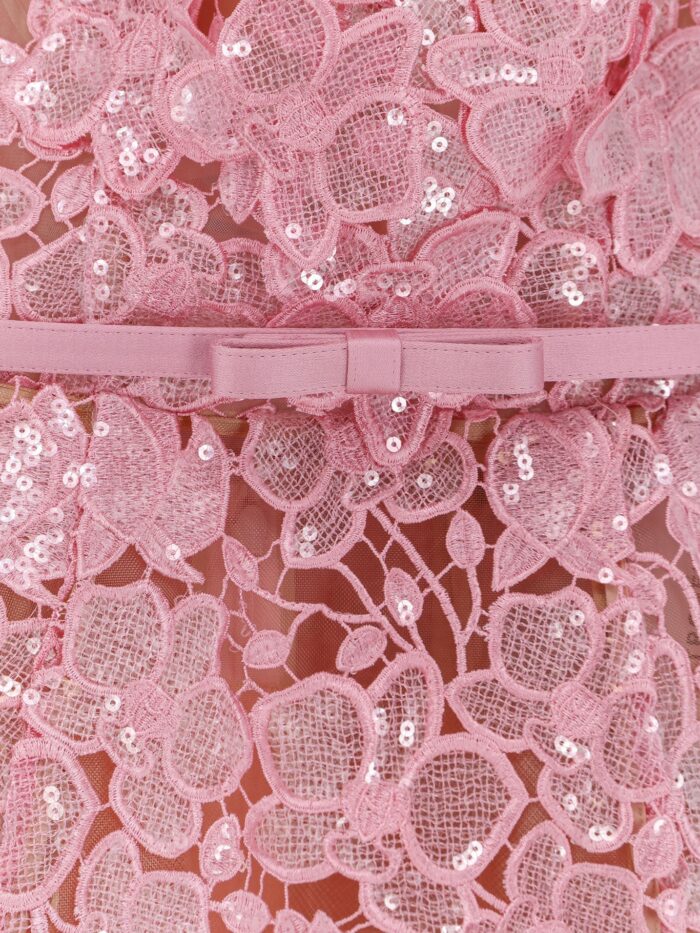 RETROFETE Novalie Mini Dress With Satin Belt