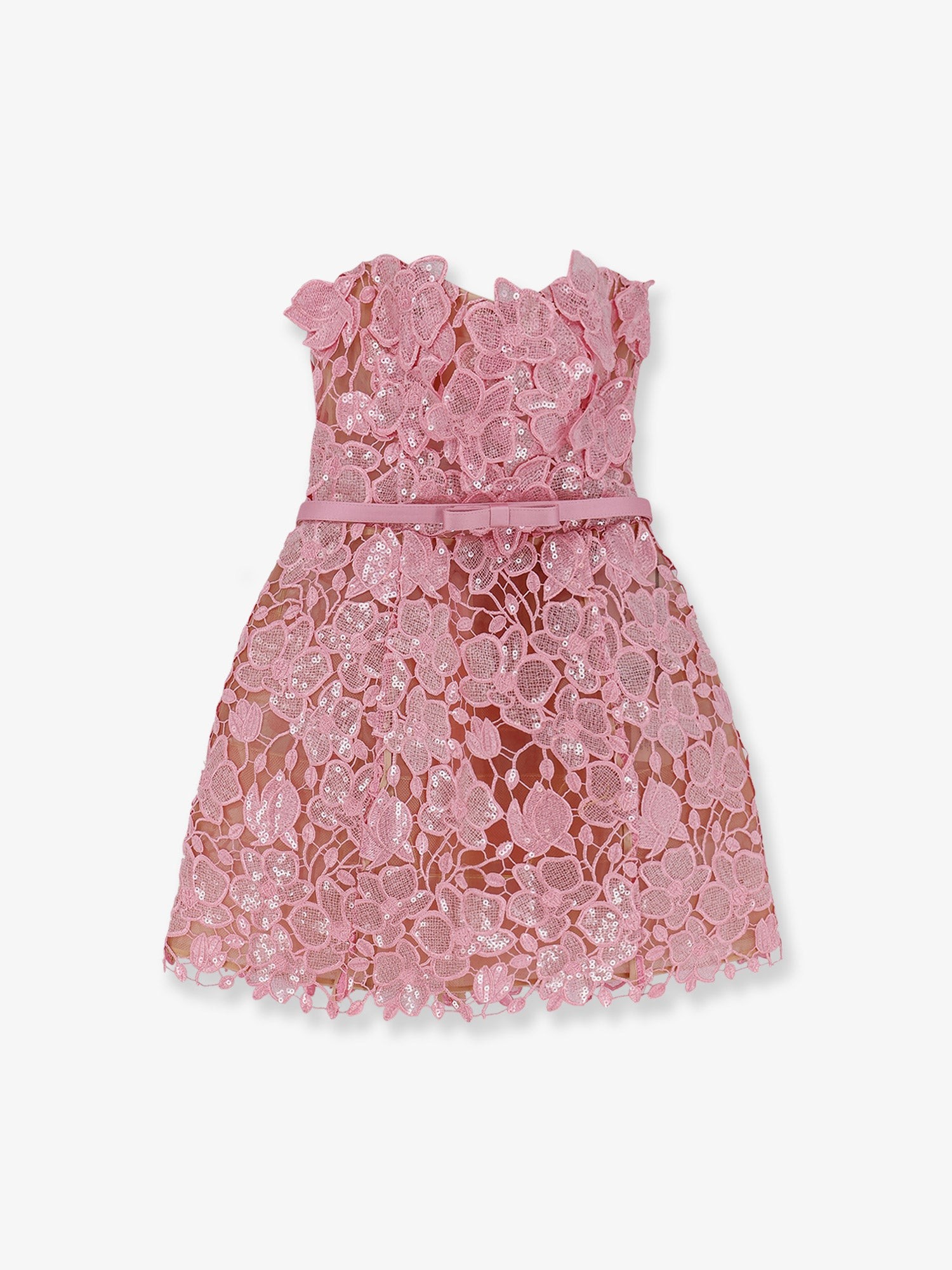 RETROFETE Novalie Mini Dress With Satin Belt