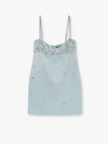 RETROFETE Seychelles-Lorelai Satin Mini Dress