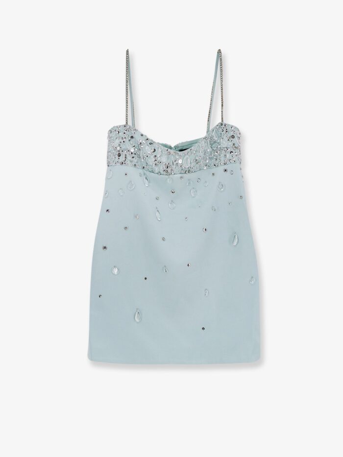 RETROFETE Seychelles-Lorelai Satin Mini Dress