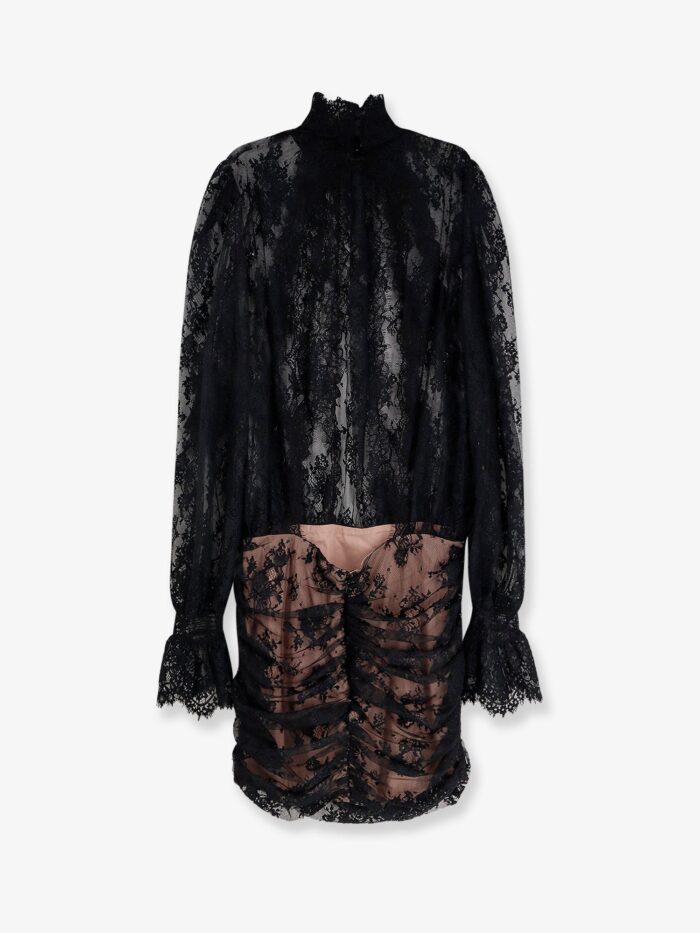 RETROFETE Ysolde Lace Mini Dress