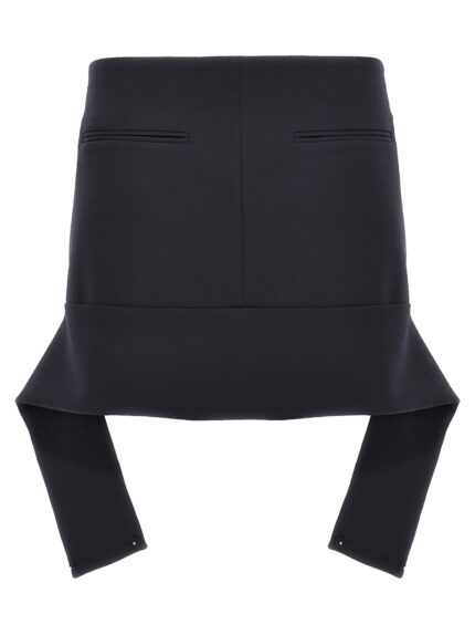 COURREGES 'Reversed Belt Mini' Skirt