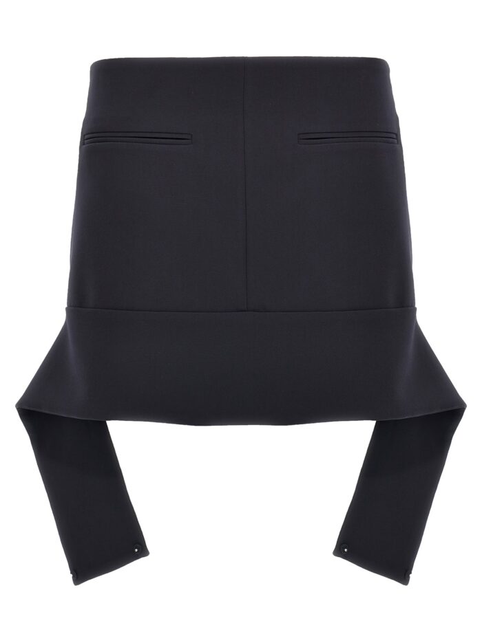 courreges 'reversed belt mini' skirt COURREGES 'Reversed Belt Mini' Skirt