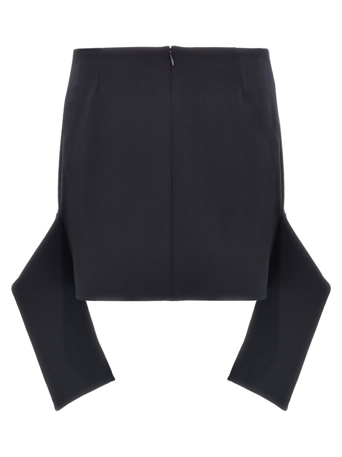 COURREGES 'Reversed Belt Mini' Skirt