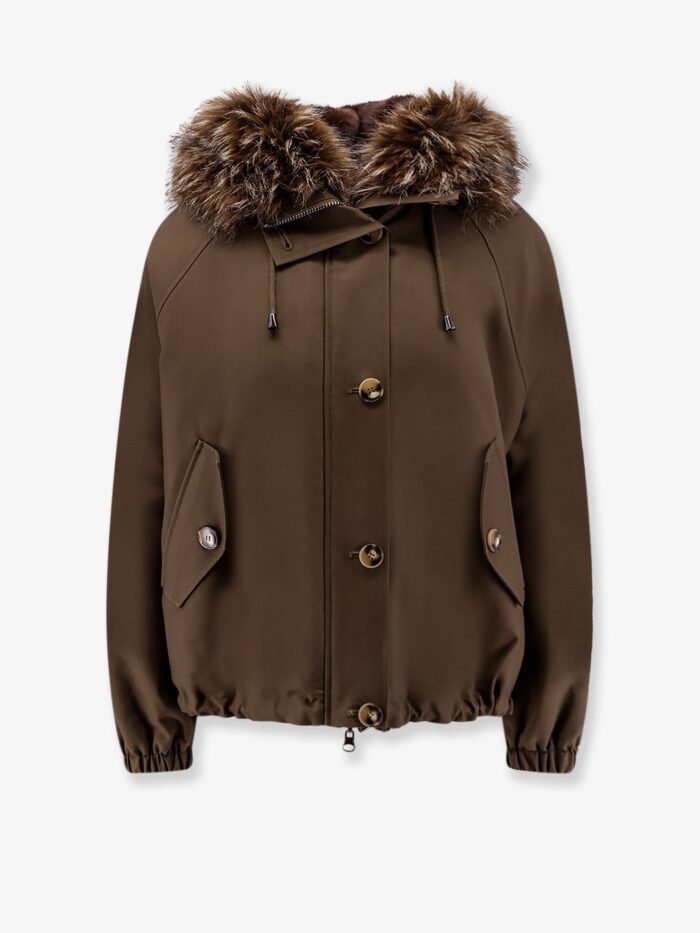 VALENTINI 1972 Reversible Faux Fur Parka Jacket