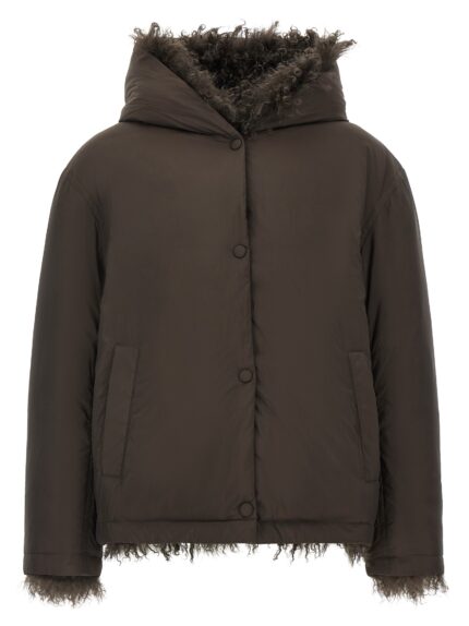ARMY YVES SALOMON Reversible Fur Down Jacket