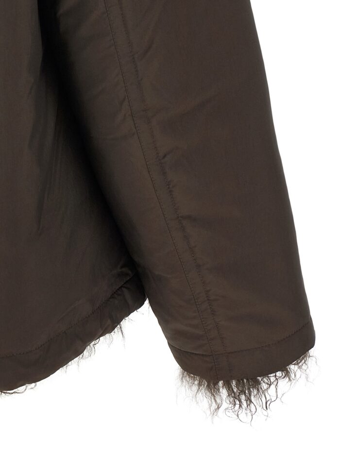 ARMY YVES SALOMON Reversible Fur Down Jacket