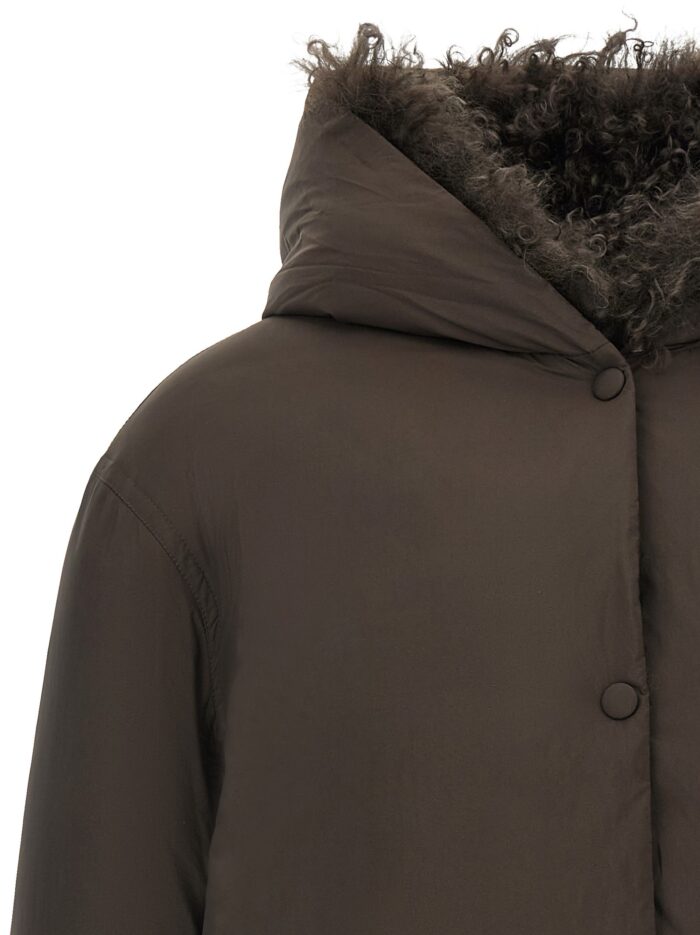 ARMY YVES SALOMON Reversible Fur Down Jacket