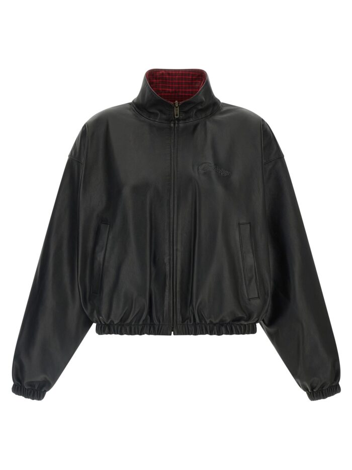 balenciaga reversible leather jacket Balenciaga Reversible Leather Jacket