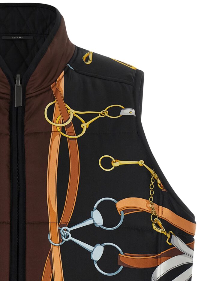 Gucci Reversible Silk Twill Vest