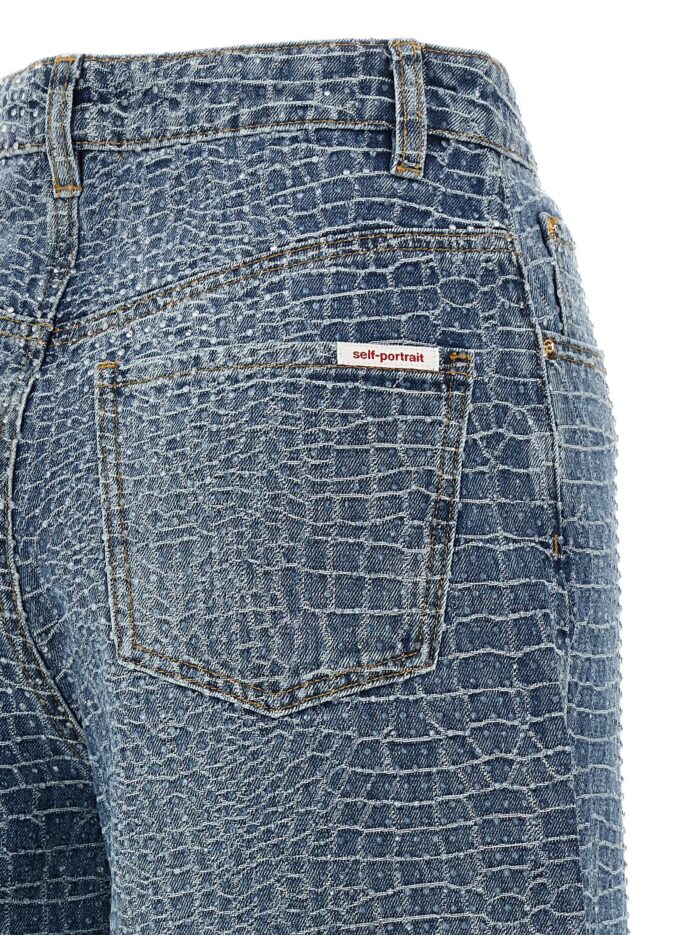SELF PORTRAIT 'Rhinestone' Jeans
