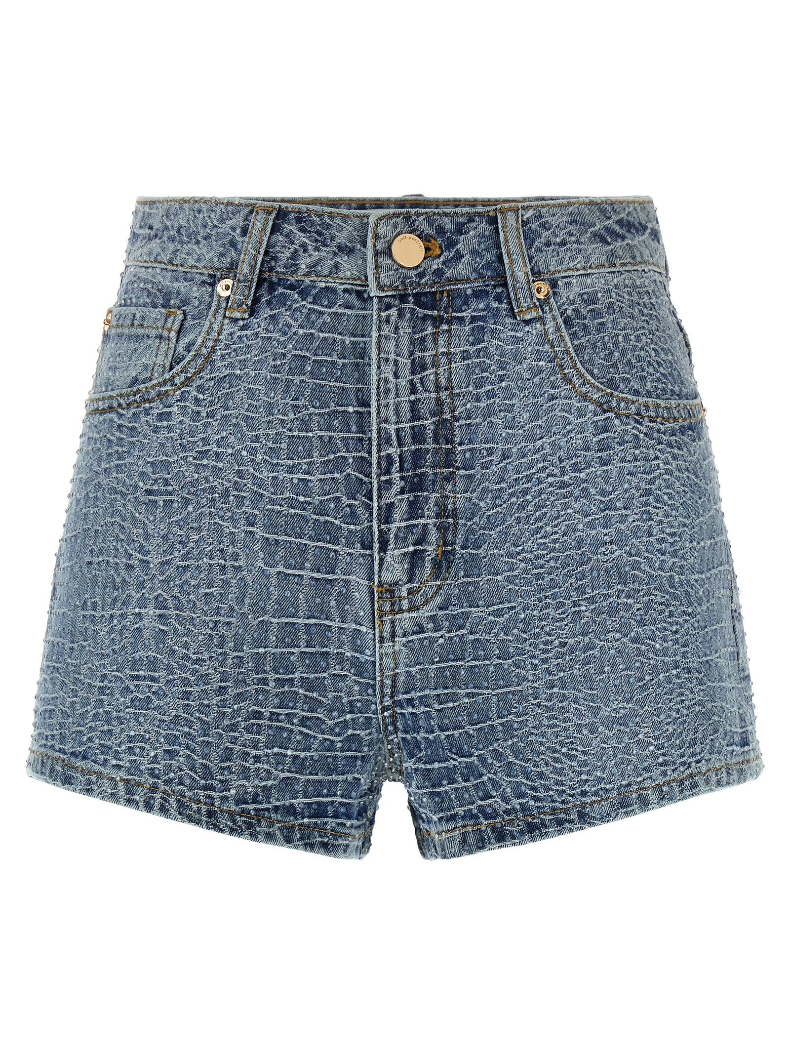 SELF PORTRAIT 'Rhinestone' Shorts