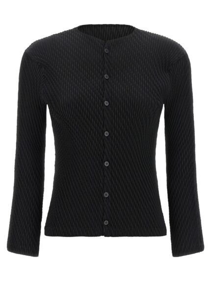 ISSEY MIYAKE 'Rhombus Pleats' Cardigan