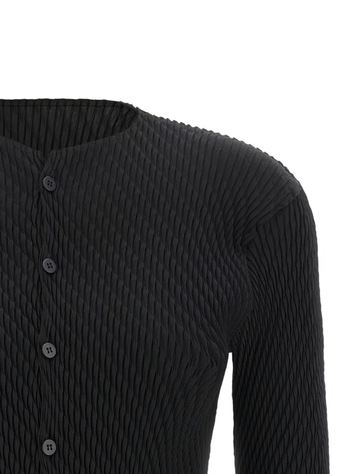 ISSEY MIYAKE 'Rhombus Pleats' Cardigan