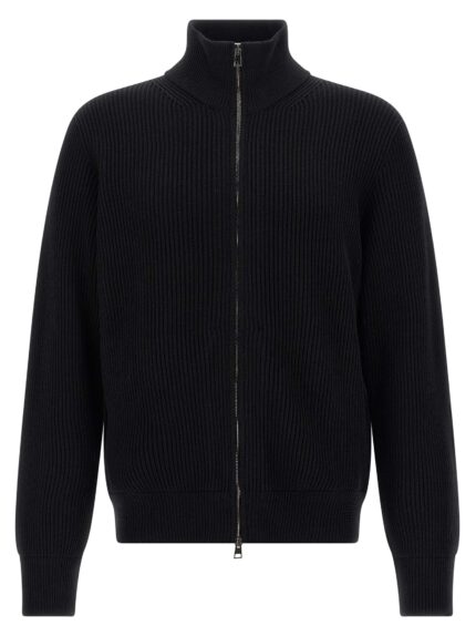 ROBERTO COLLINA Ribbed Cardigan