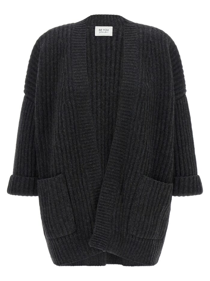 BE YOU Ribbed Cardigan