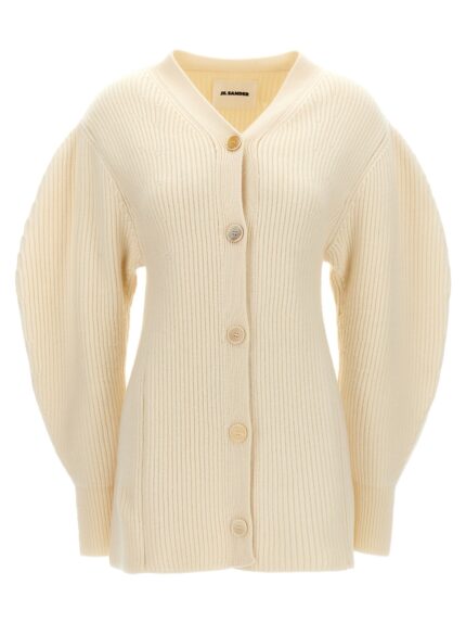 JIL SANDER Ribbed Cardigan
