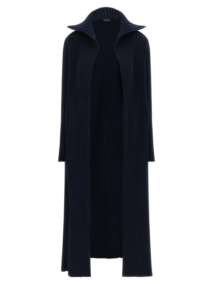 balenciaga ribbed cardigan Balenciaga Ribbed Cardigan