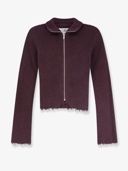MM6 MAISON MARGIELA Ribbed Cotton Cardigan