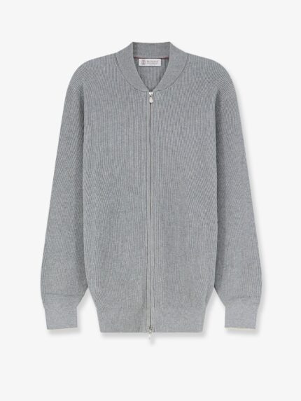 Brunello Cucinelli Ribbed Cotton Cardigan