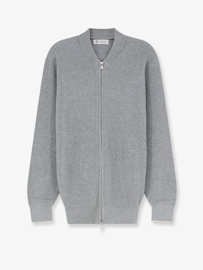 Brunello Cucinelli Ribbed Cotton Cardigan