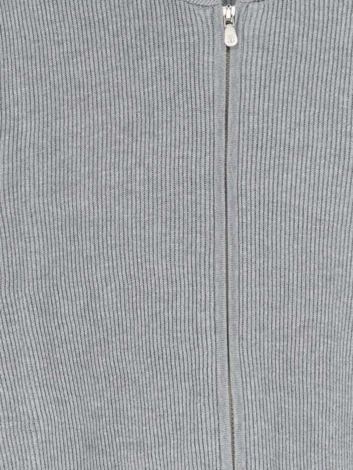 Brunello Cucinelli Ribbed Cotton Cardigan