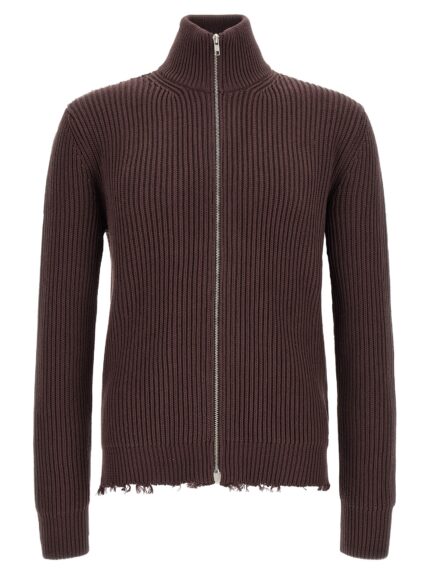 MM6 MAISON MARGIELA Ribbed Cotton Turtleneck Sweater