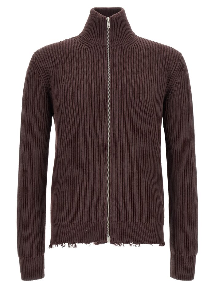 mm6 maison margiela ribbed cotton turtleneck sweater MM6 MAISON MARGIELA Ribbed Cotton Turtleneck Sweater