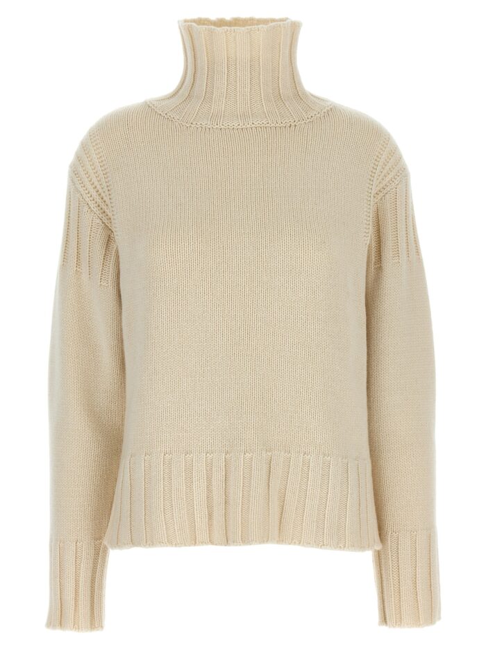 jil sander ribbed detail sweater JIL SANDER Ribbed Detail Sweater