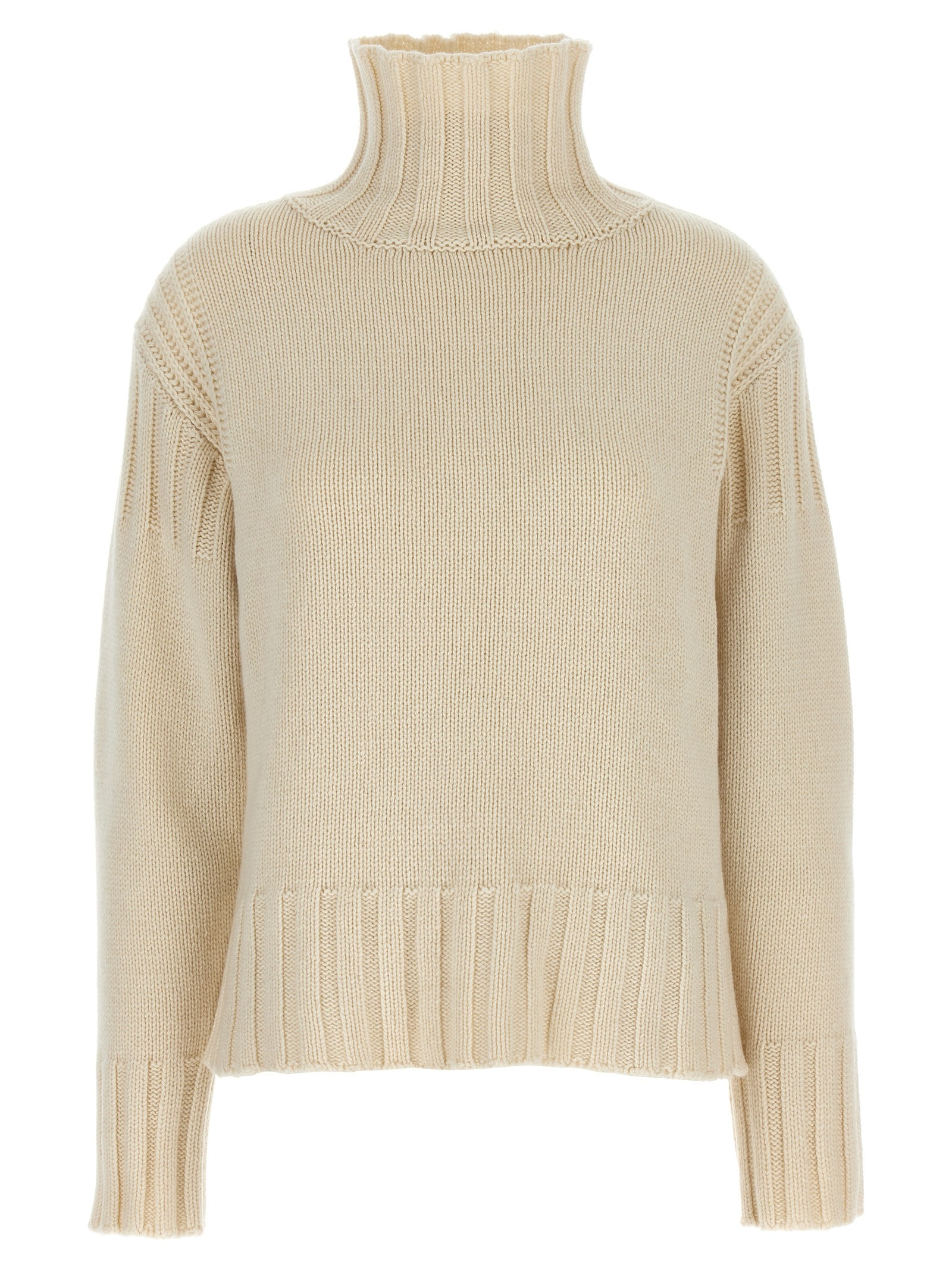 JIL SANDER Ribbed Detail Sweater