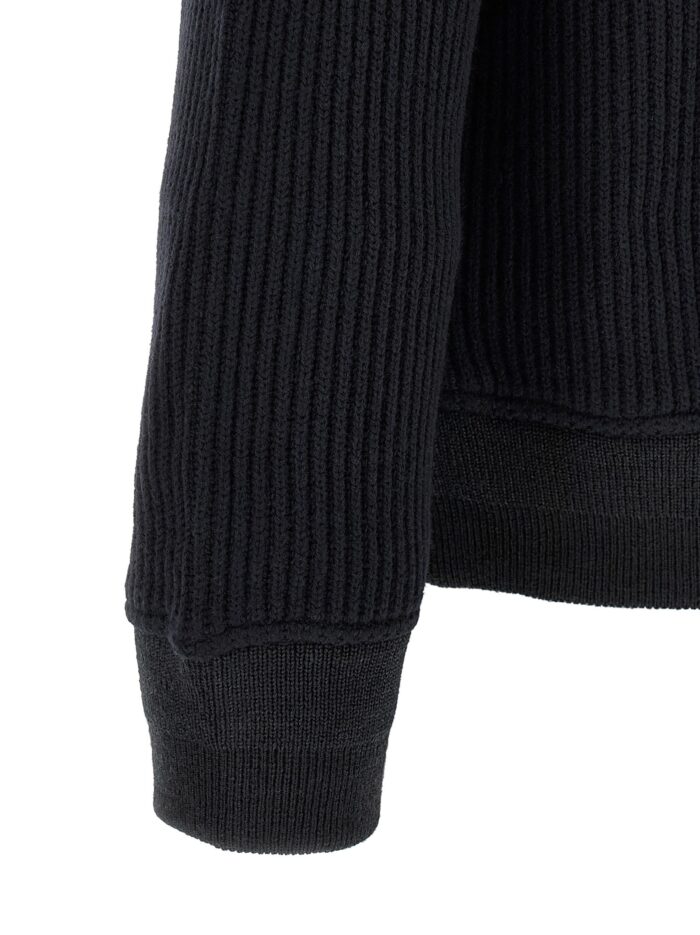 SACAI Ribbed Knit Blouson