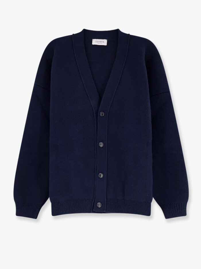 laneus ribbed knit cardigan Laneus Ribbed Knit Cardigan