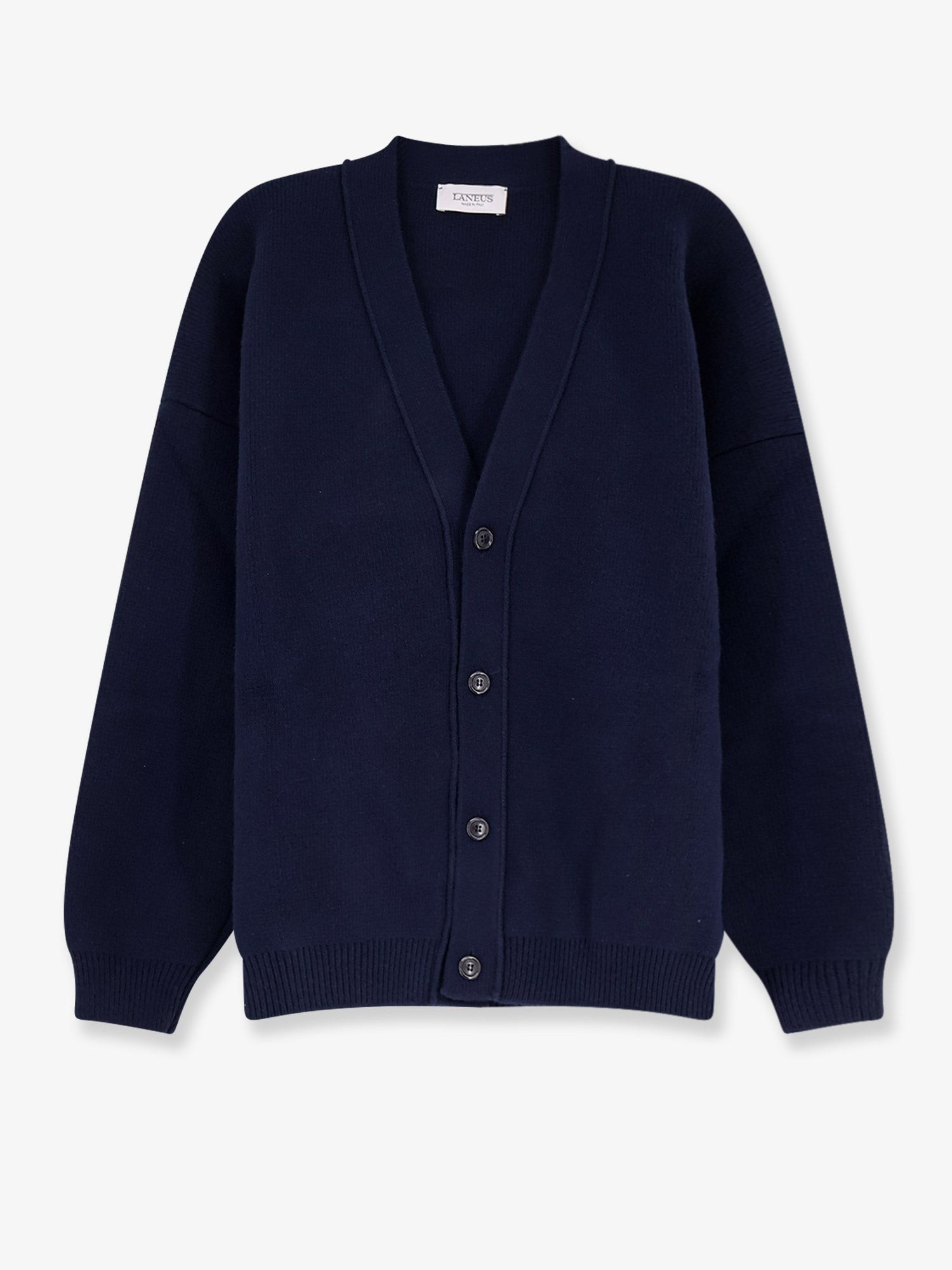 Laneus Ribbed Knit Cardigan