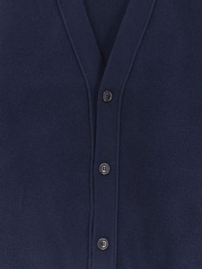 Laneus Ribbed Knit Cardigan