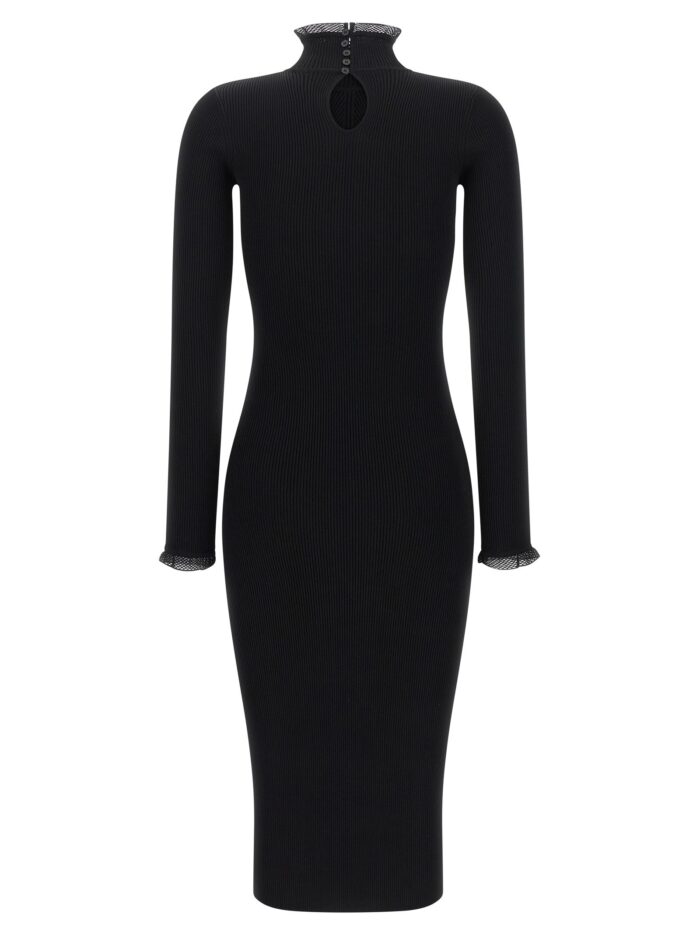 Elisabetta Franchi Ribbed Knit Dress