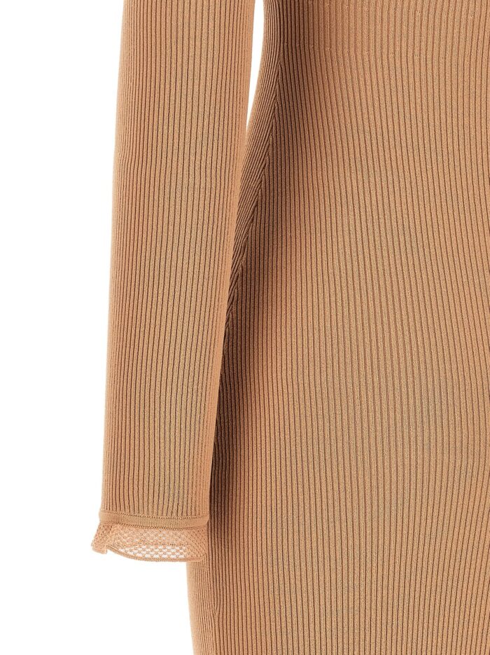 Elisabetta Franchi Ribbed Knit Dress