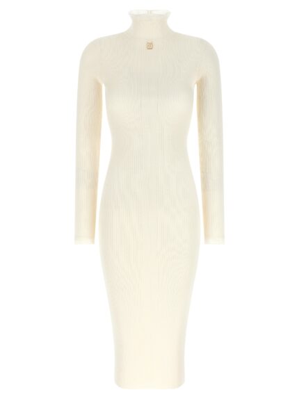 Elisabetta Franchi Ribbed Knit Dress