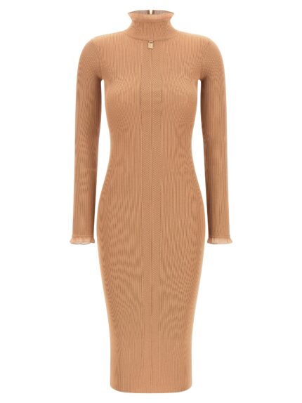 Elisabetta Franchi Ribbed Knit Dress