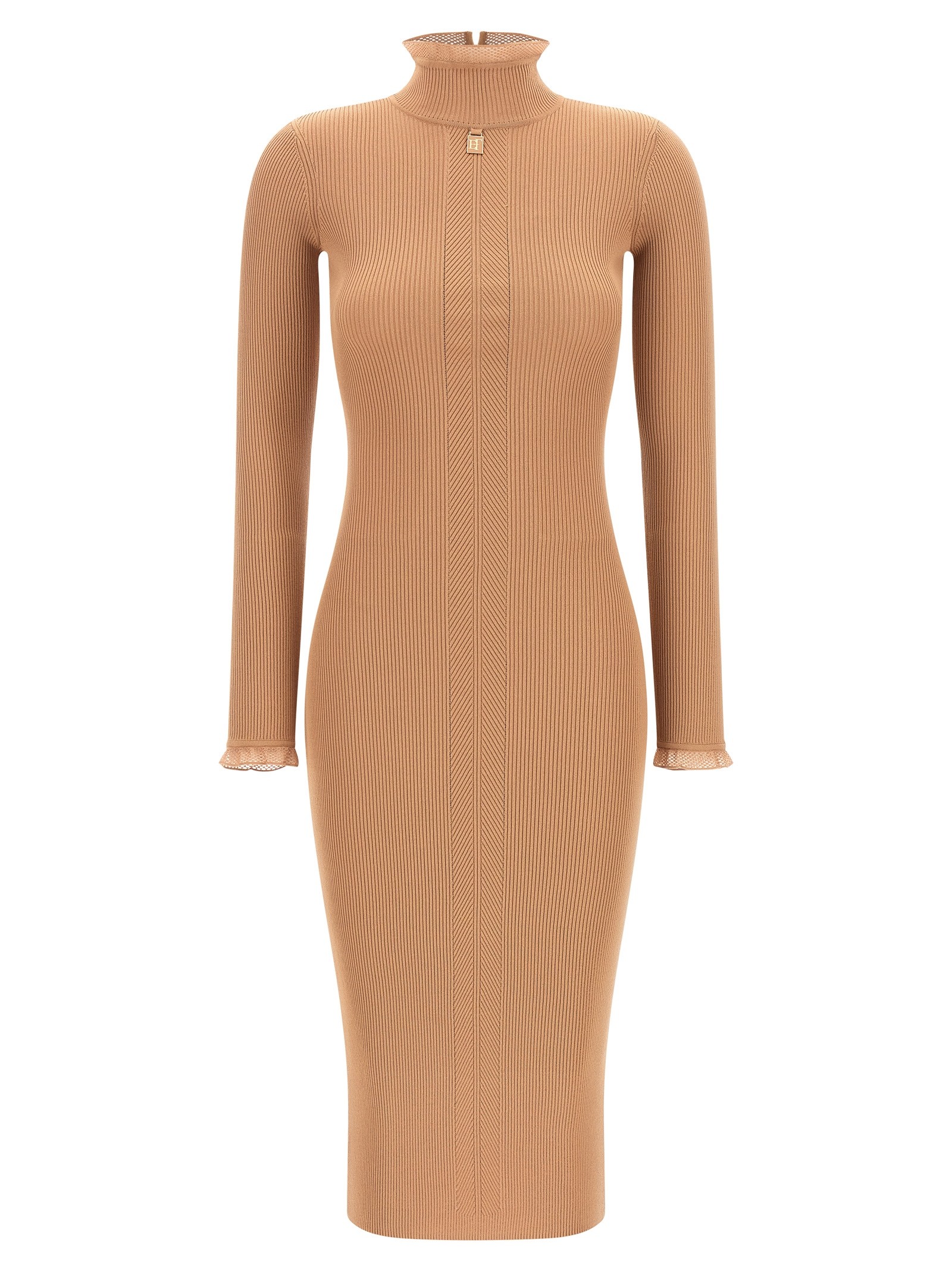Elisabetta Franchi Ribbed Knit Dress