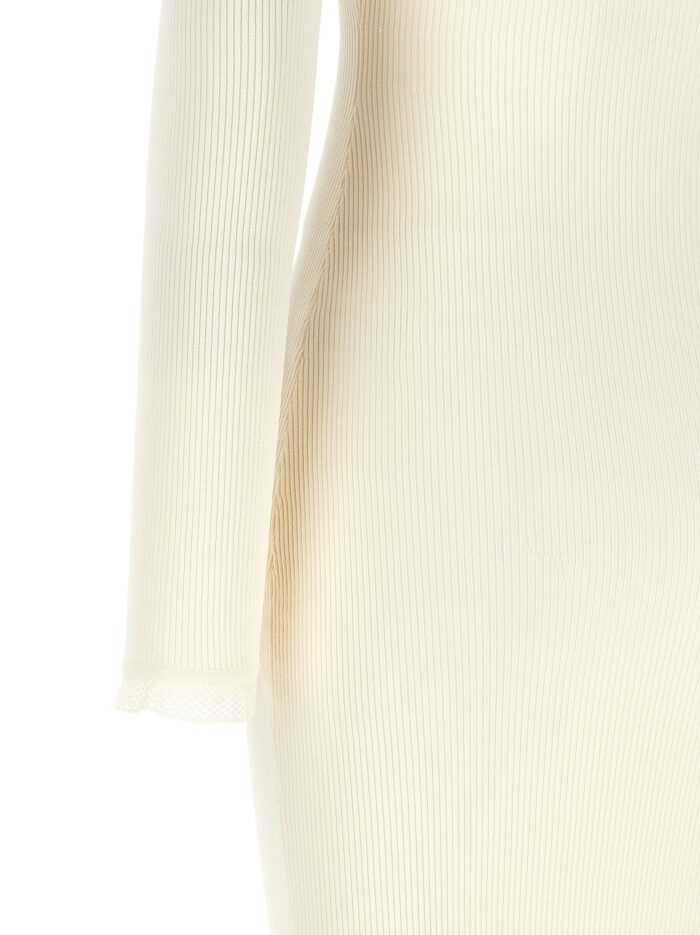 Elisabetta Franchi Ribbed Knit Dress