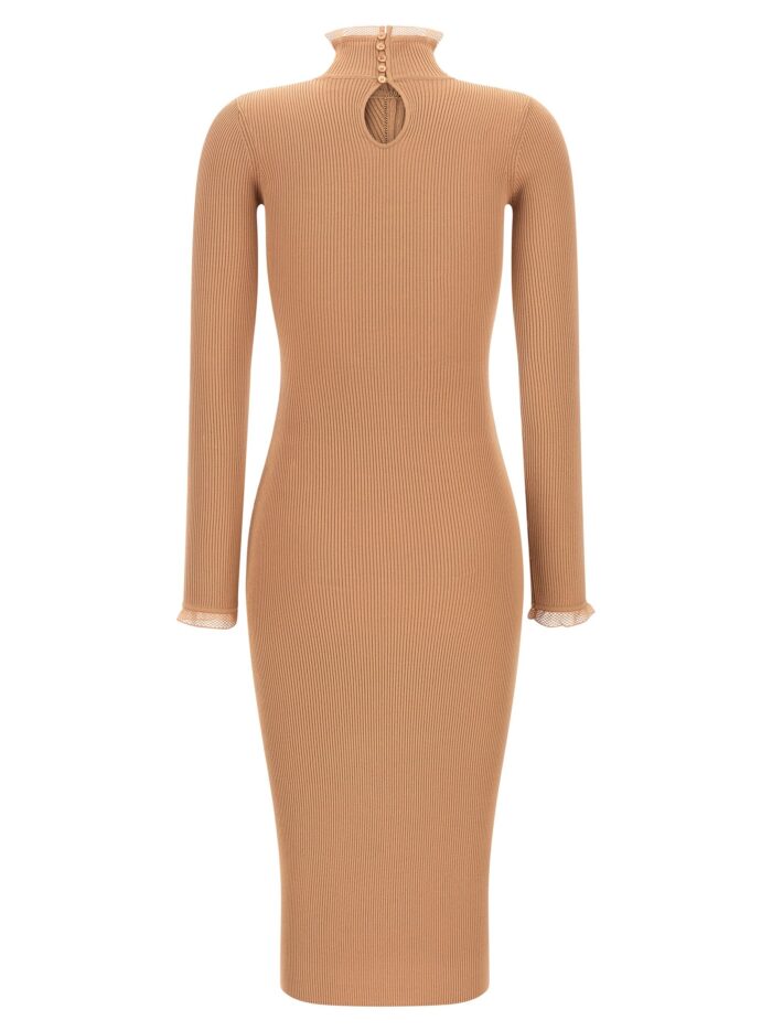 Elisabetta Franchi Ribbed Knit Dress