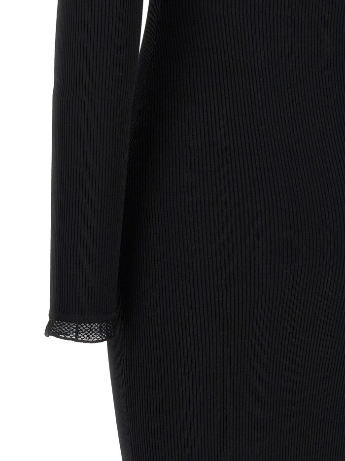 Elisabetta Franchi Ribbed Knit Dress