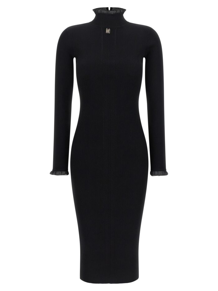 elisabetta franchi ribbed knit dress Elisabetta Franchi Ribbed Knit Dress