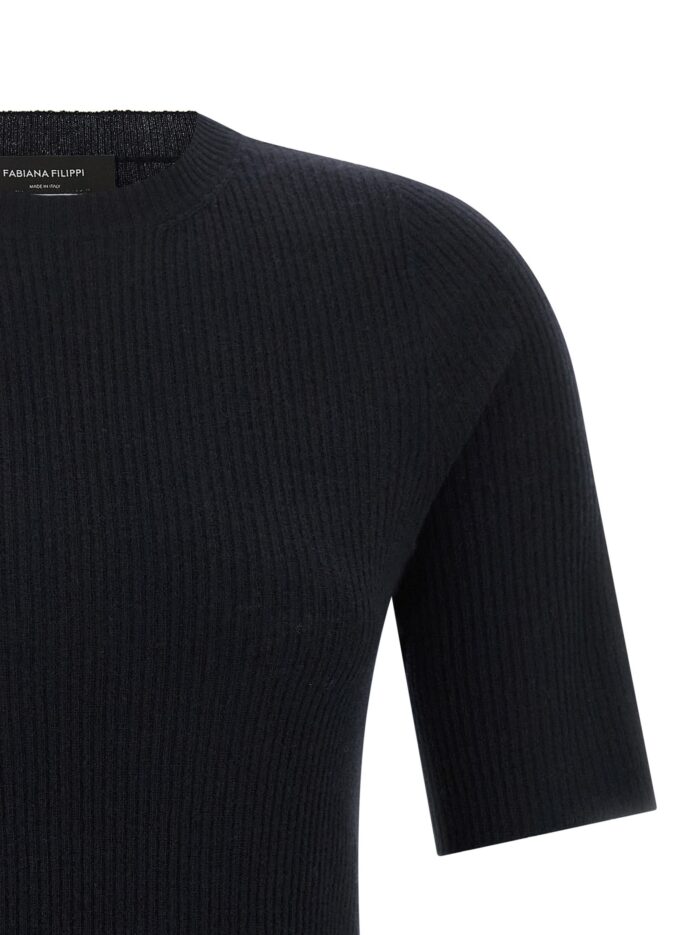 Fabiana Filippi Ribbed Knit T-shirt