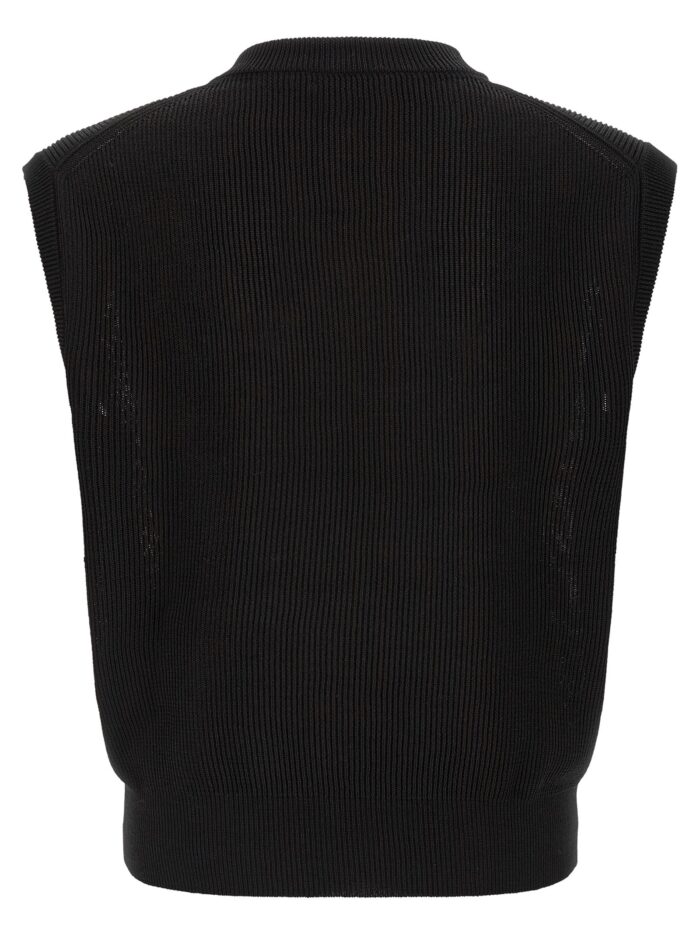 AURALEE Ribbed Knit Vest