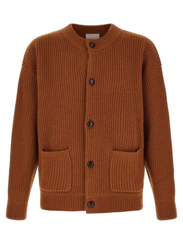 marant ribbed 'mael' cardigan MARANT Ribbed 'Mael' Cardigan