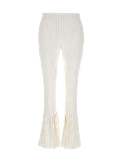 SACAI Ribbed Pleated Pants