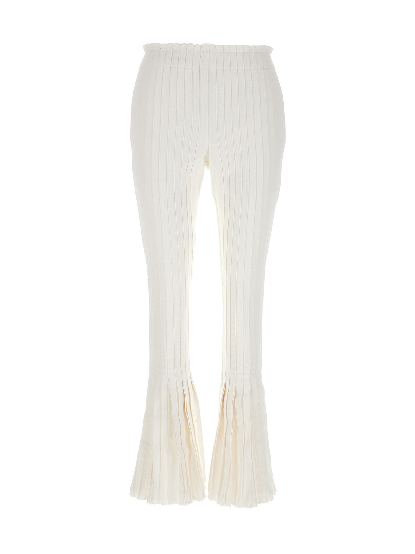 SACAI Ribbed Pleated Pants